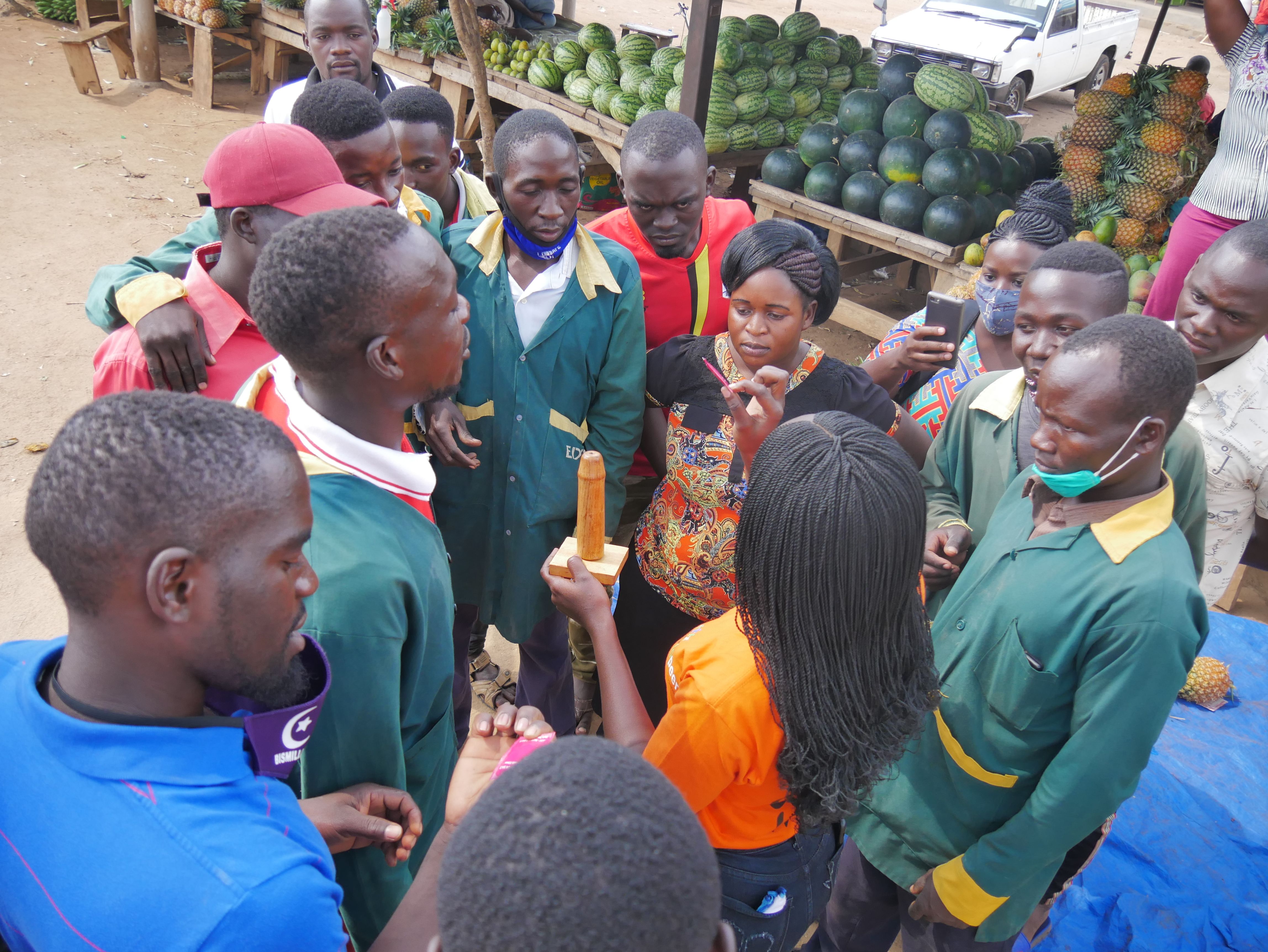 PEERU community outreach and distribution
